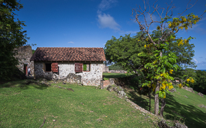 Picture 1 - restoration of Chateau Dubuc, Martinique.